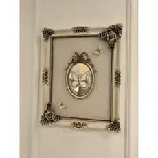 Quadro Decoração Quarto De Bebê Borboleta Campo Chique