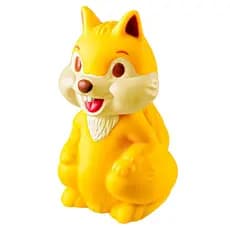 Esquilo Brinquedo Soft Para Bebê Mordedores Bichinhos 100% Vinil Macio Banho Banheira Brinquedo
