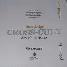 Livro Cross-cult Desenho Urbano