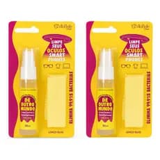 Kit 2 Spray Limpa Óculos Lentes Celular Antibactérias 30ml