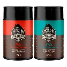 Kit 2x Modelador Em Pó Barba Negra E Calico Jack Don Alcides