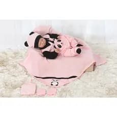 Kit Saída  Maternidade Bebê  Ursinho Panda