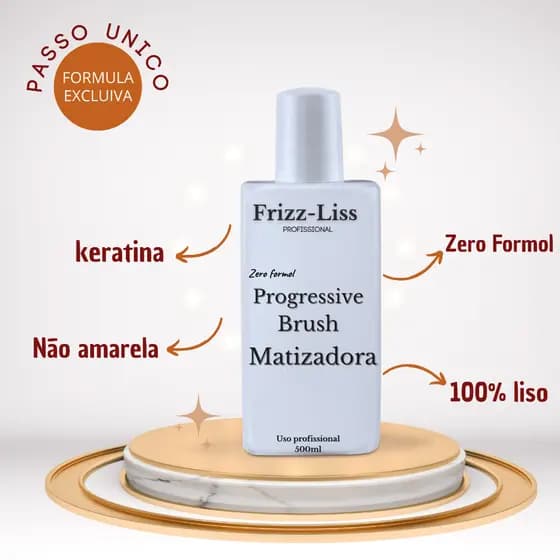 Escova progressiva Frizz Liss S/f 500ml