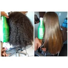 Escova progressiva Oleo De Coco new liss hair  Alisa Afro 100% 1litro ZERO FRMOL