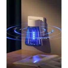 Luminária Led Mosquiteiro Lâmpada Elétrica Mata-Mosquitos Luz UV Armadilha Insetos Repelente Dengue