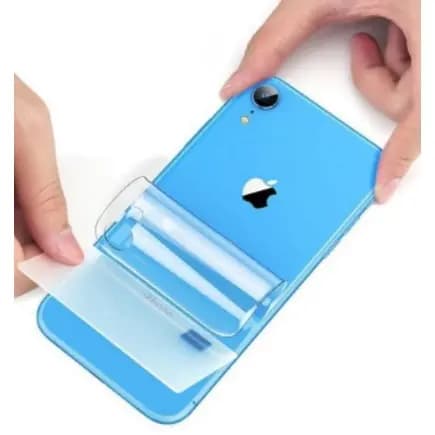 Película Traseira Cerâmica Flexível 3D/9D para qualquer iPhone 13 14 12 11 XR 15 Pro Max 16 7 8 6