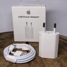 Carregador Completo IPhone 13 14 12 11 XR Xs Cabo + Fonte Adaptador Carregador Rápido