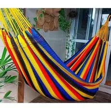 Rede de Descanso Nylon Amazonas Impermeável - 100% Nylon - Cores Vibrantes