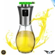 Spray Culinário 170ml Borrifador Pulverizador de Azeite Vinagre Óleo Frasco Cozinha Elegante