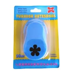 Cortador Perfurador Papel E Eva - Flor Hélice - 25mm