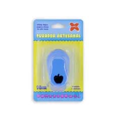 Furador Scrapbook Papel Eva Maçã Liso 1,6cm 16mm