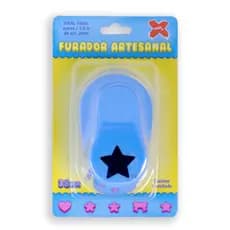 Furador Cortador Estrela 38mm 3.8cm Para Papel e Eva Make+
