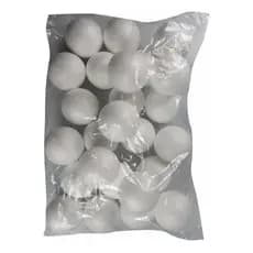 Bola Bolinha Em Isopor 7cm 70mm Com 25 Unidades