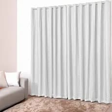 Cortina 4,00x2,30 Voil Xadrez Forro Microfibra Quarto E Sala