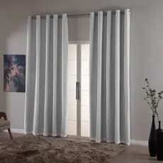 Cortina 5,00x2,80 Blackout Voil Linho Flame Quarto Ou Sala