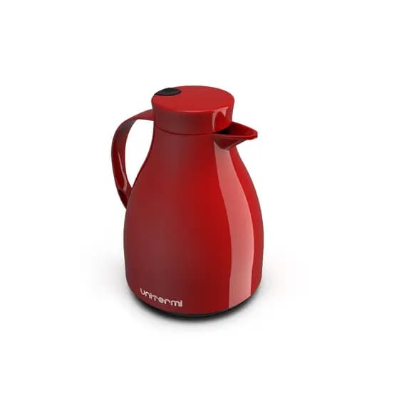 Garrafa Termica Com Gatilho Cha Cafe Paris 500ml Cor Vermelho