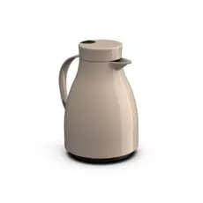 Garrafa Termica Com Gatilho Cha Cafe Paris 500ml Cor Bege