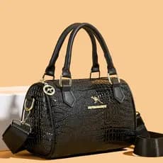 Bolsa Pequena Em Couro Sintético Chique Ombro Mão Mulher Presente Dia Das Mães