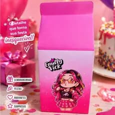 kit Caixinhas Personaizadas Para Aniversário Emylli Vick