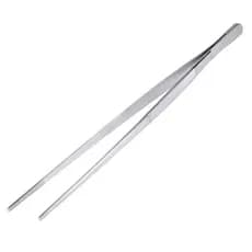 Pinça Culinária Profissional com Serrilha Reta 30cm Aço Inox - Weck