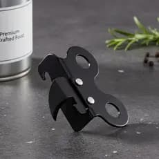 Abridor De Latas Inox Preto Abridor manual de latas para Cozinha latas de Milho e Ervilha Resistente