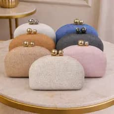 Bolsa Clutch Feminina Festa Luxo Alça Corrente Carteira Elegante Casamento
