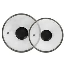 Jogo Tampas Vidro Avulsas Para Panelas Frigideira 22 & 26cm