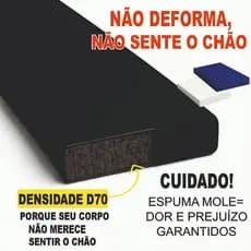 Colchonete Profissional Academia Exercícios treino Fitness FIT yoga impermeável colchão tapete