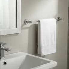 Suporte Porta Toalha De Banho Reto 65cm Toalheiro Grande O Maior Da Categoria Luxo