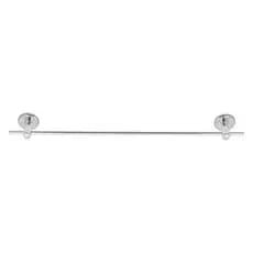 Suporte Para Toalheiro Porta Toalha Reto Stander Polido 50cm