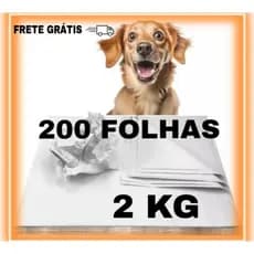 Jornal Pet  2KG, Tapete Pet Biodegradável FOLHAS GRANDES 50X70 sem Impressão Promoção ENVIO IMEDIATO