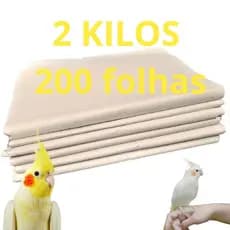 PAPEL PARA GAIOLAS E VIVEIROS DE PÁSSAROS ALTA ABSORÇÃO PROMOÇÃO ENVIO IMEDIATO.
