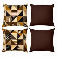 04 Almofadas Com Enchimento ou Sem Enchimento 50x50 Decorativas