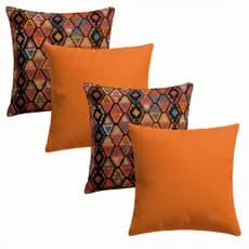 Kit 04 Almofadas Cheias ou Vazias Decorativas 50x50 Luxo Delicada