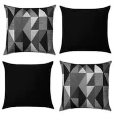 04 Almofadas Com ou Sem Enchimento Decorativas 50x50 Luxo