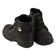 Coturno Infantil Bota Infantil Feminina Maravilhosa Coturno infantil Fácil De Calçar não tem ziper