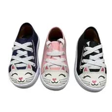 Tênis infantil Menina Gatinha  Casual  Anatômico
