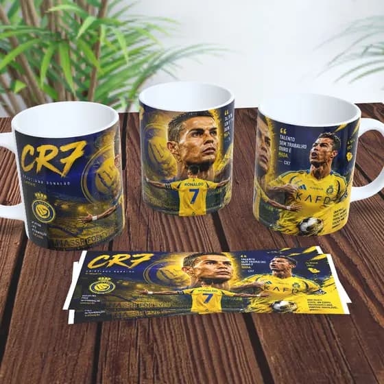Caneca personalizada CR7