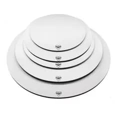 Kit Cakeboard MDF Branco 3mm Prato para Bolo Confeitaria Personalizado Base para Bolo MDF Personalizado MDF