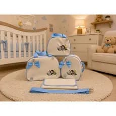 Kit de Bolsa Maternidade Grande Impermeável - Menino e menina - Isadora Baby