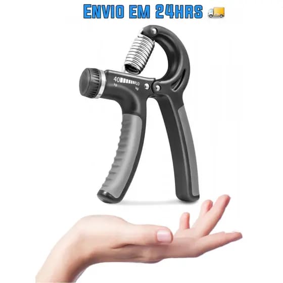 Hand Grip Ajustável Fortalecedor Mãos Antebraços Academia