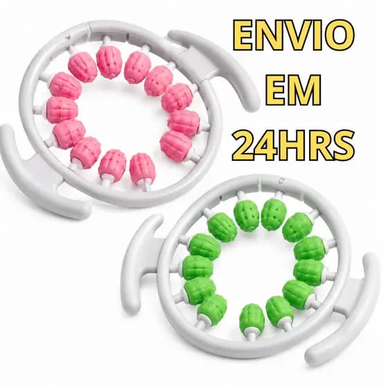 Rolo De Liberação Bastão Miofascial Massagem Perna Fisioterapia Pilates DermaRoller Dores Soltura