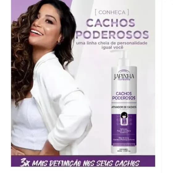 Japinha - Ativador de Cachos Poderosos 800ml