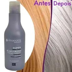 Shampoo Matizador Diamante Profissional Morango Efeito Cinza 300ml