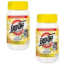 BOX c/ 2 Limpa Forno Em Pasta Easy-off 250ml - Fácil de Usar, Remove Gordura e Alimentos, Ideal para Superfícies Várias