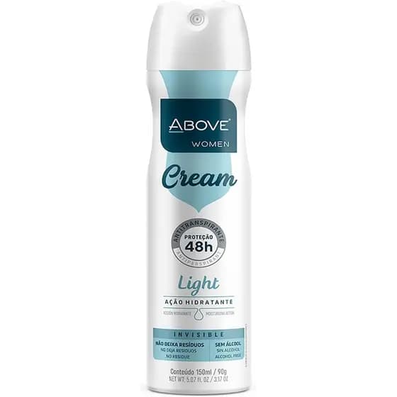 Above Desodorante Aerosol 150ml Women Cream Light