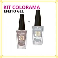 Kit Esmaltes Colorama Efeito Gel 8ml LEIA A DESCRIÇÃO