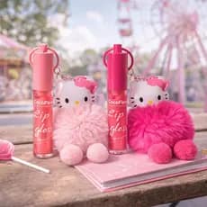 Lip Gloss Chaveiro Hello Kitty Brilho Hidratante