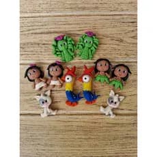 Apliques para lembrancinhas turma da  Moana