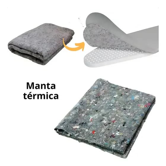 Manta Forra Tábua De Passar Roupa Cor Cinza Assessorlar